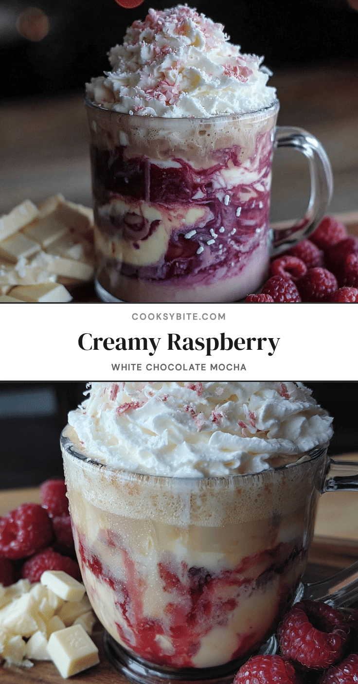 creamy raspberry white chocolate mocha recipe