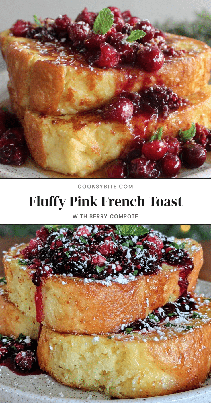 fluffy pink french toast recipe recipe