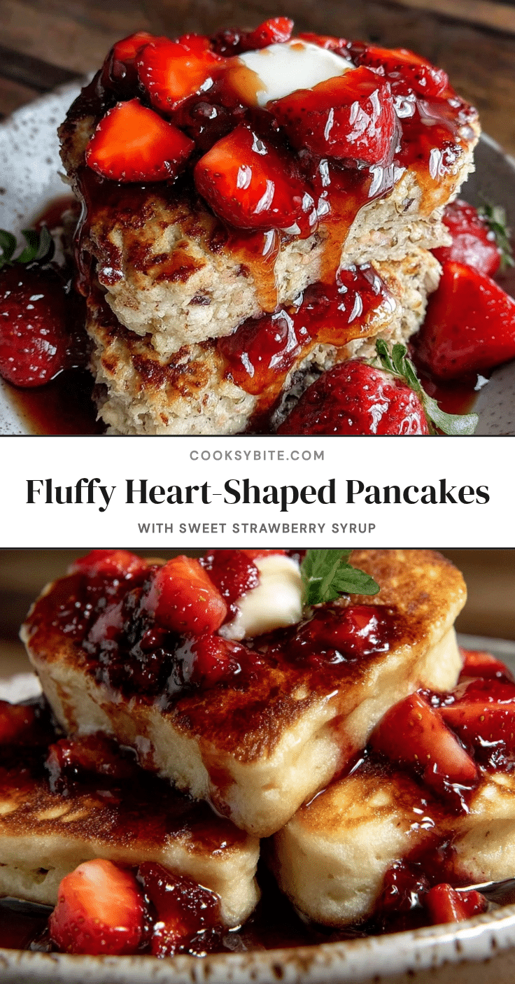 heart-shaped pancakes recipe