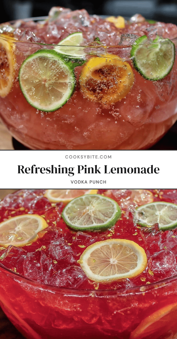 pink lemonade vodka punch recipe