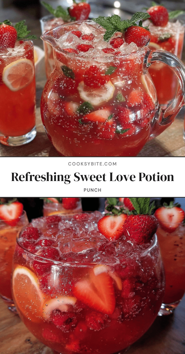 Refreshing Love Potion Punch recipe