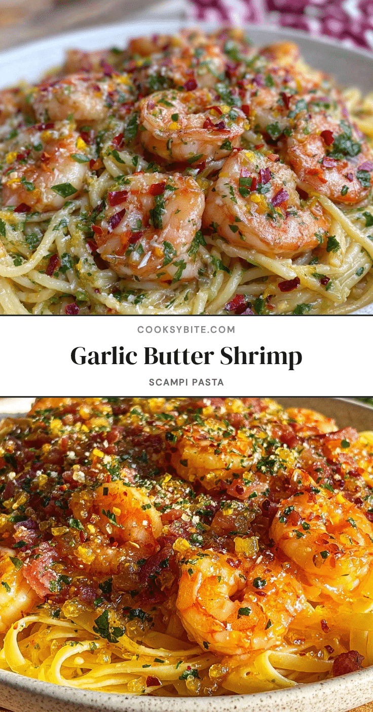 shrimp scampi pasta for two recipe