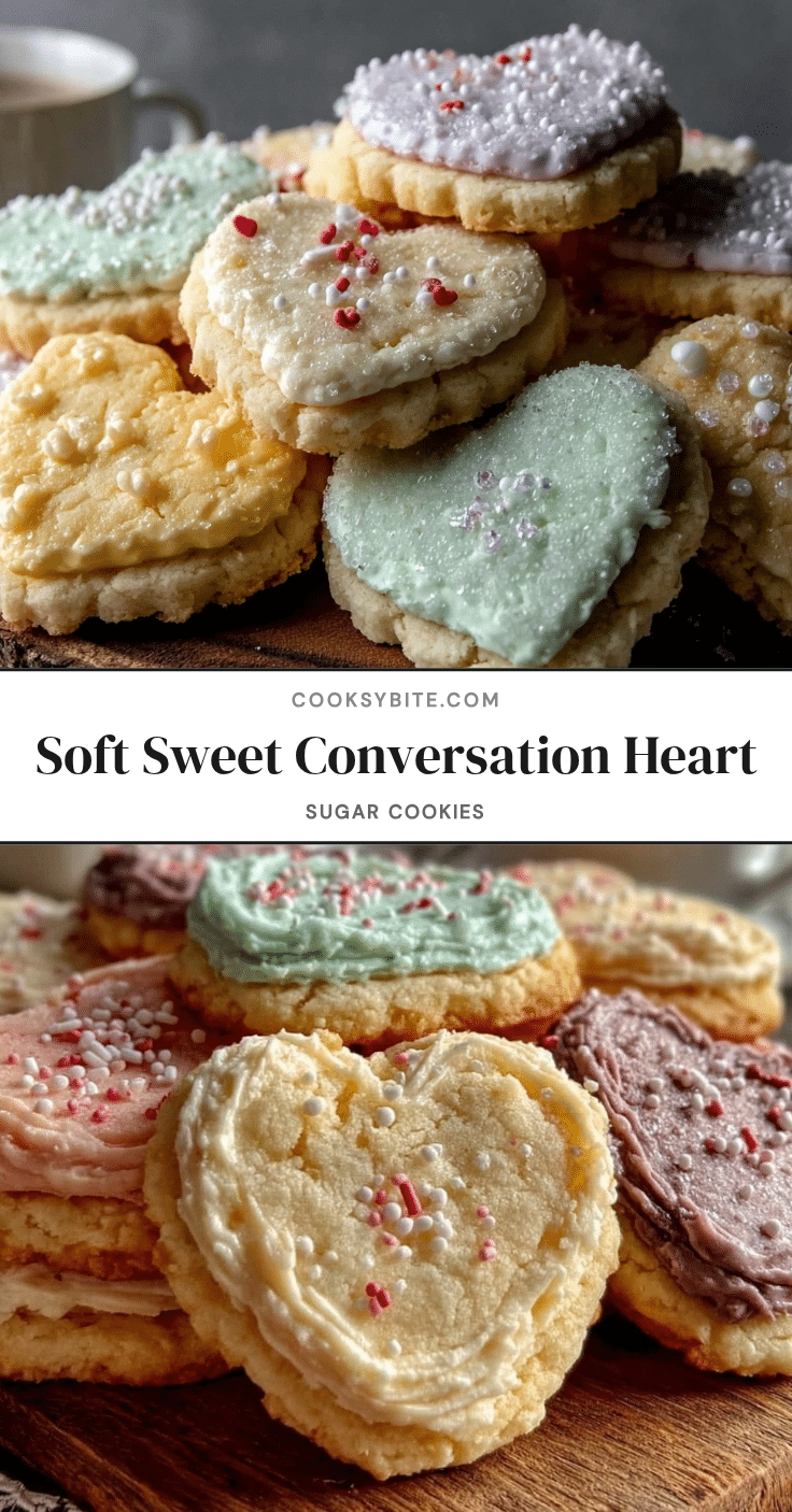 soft conversation heart sugar cookies recipe