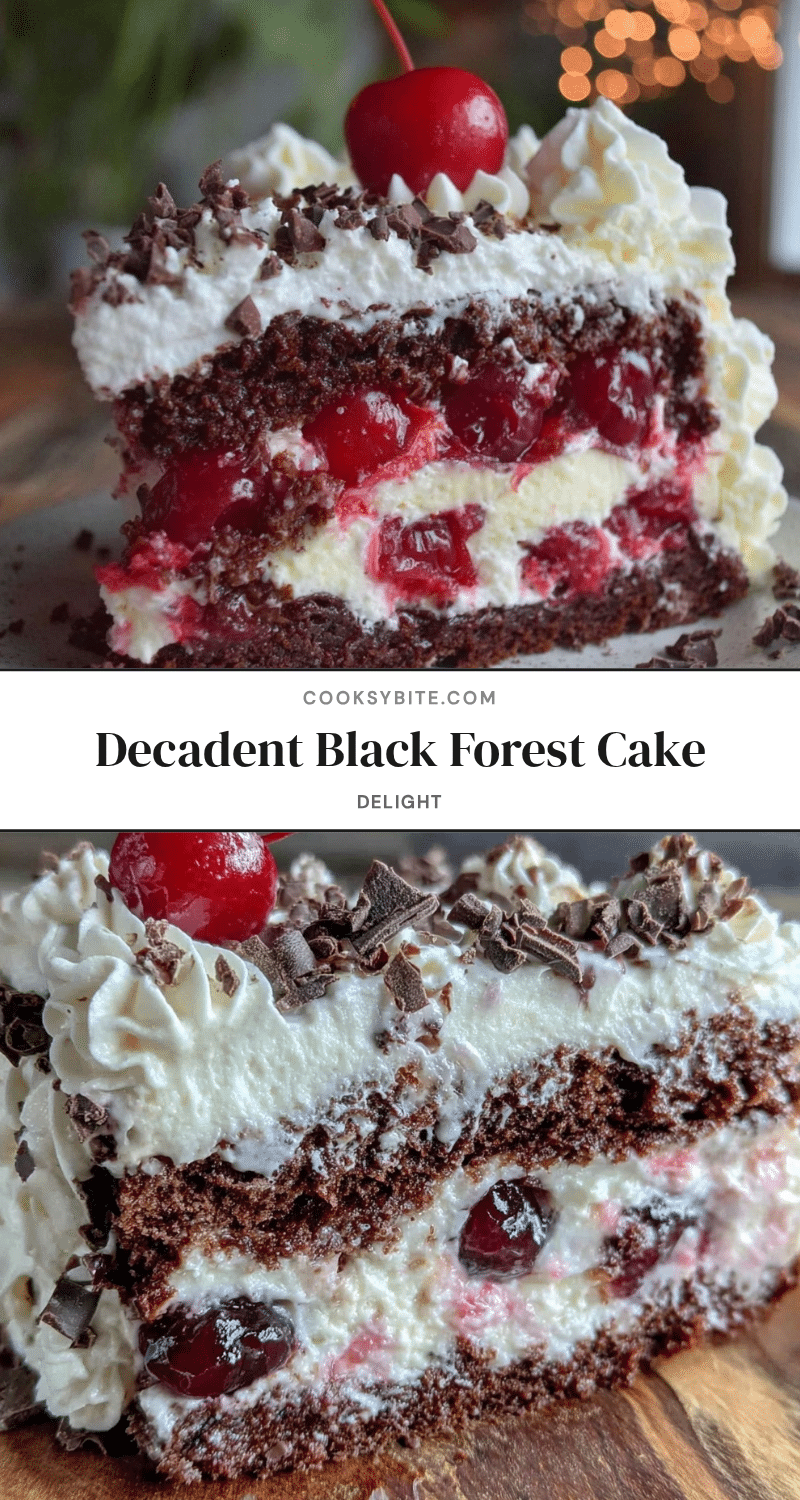 Black Forest Cake Recipe recipe