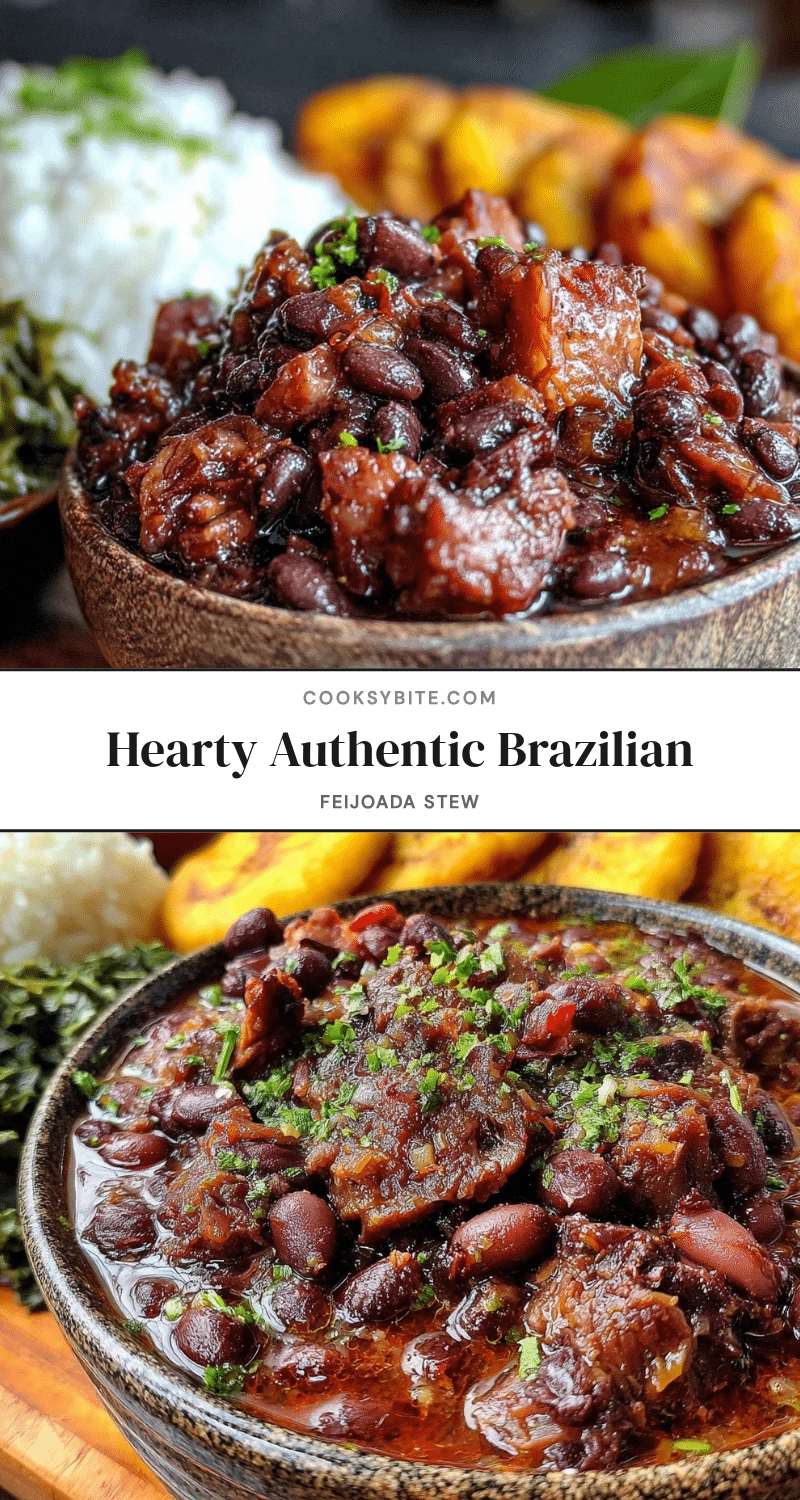 Brazilian feijoada stew recipe