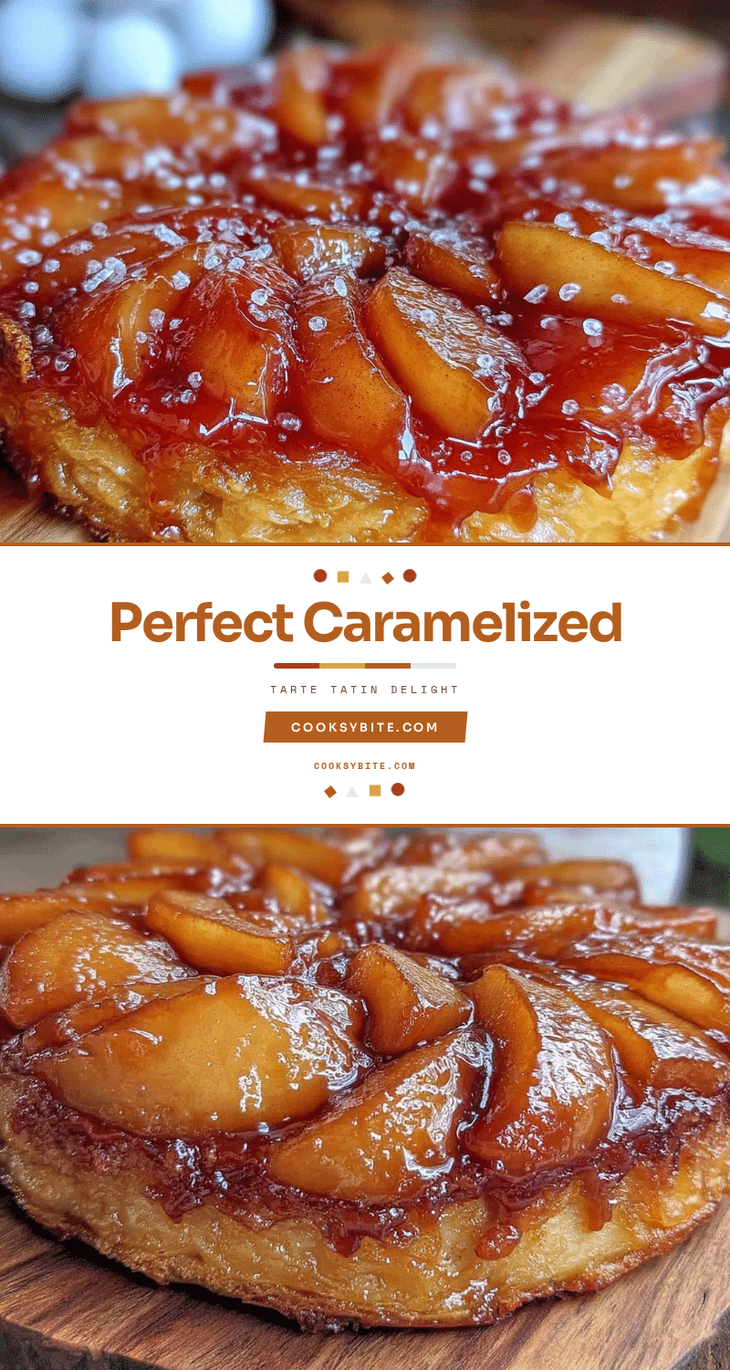 Caramelized Tarte Tatin recipe