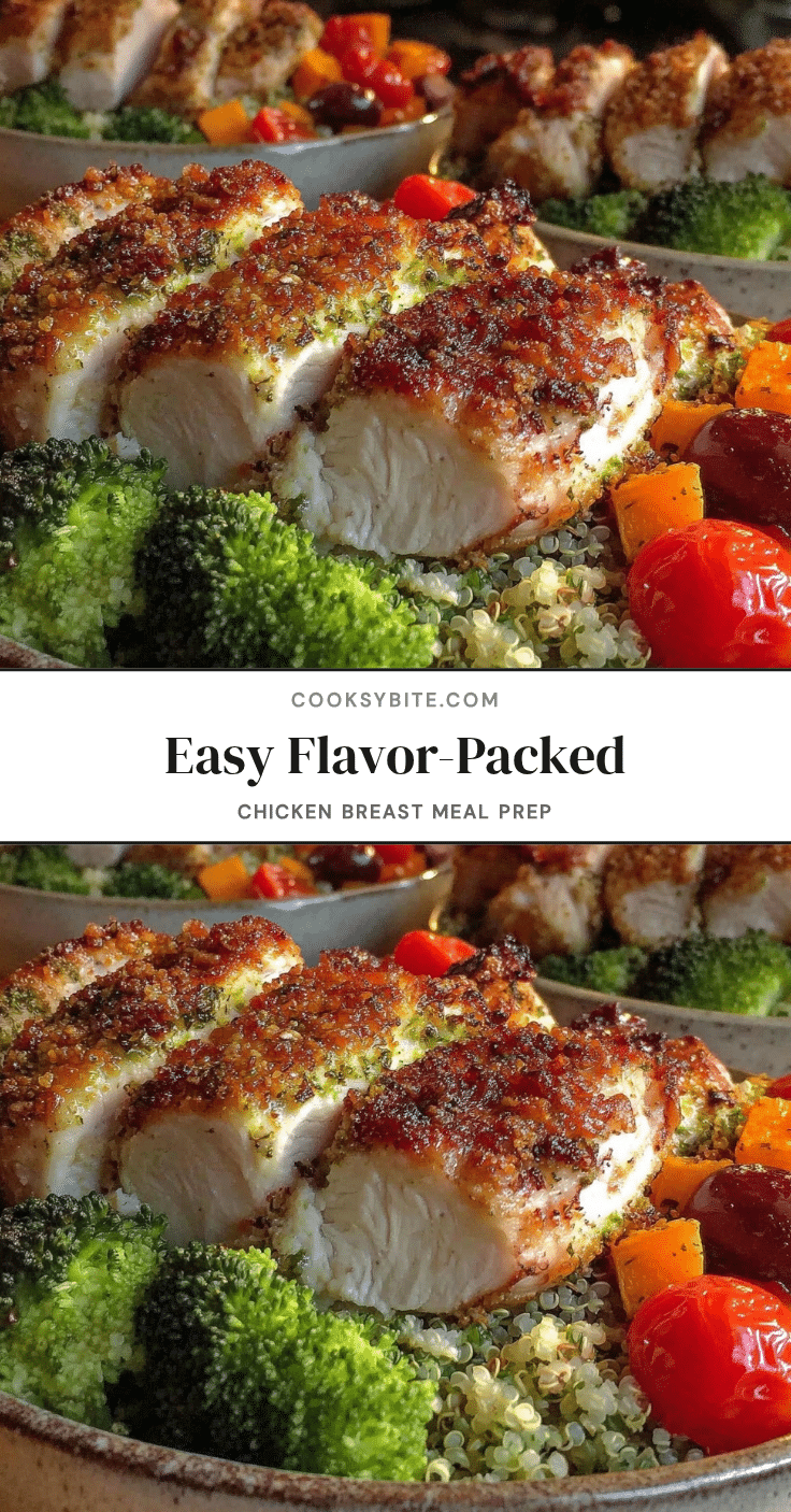 chicken breast meal prep bowls recipe