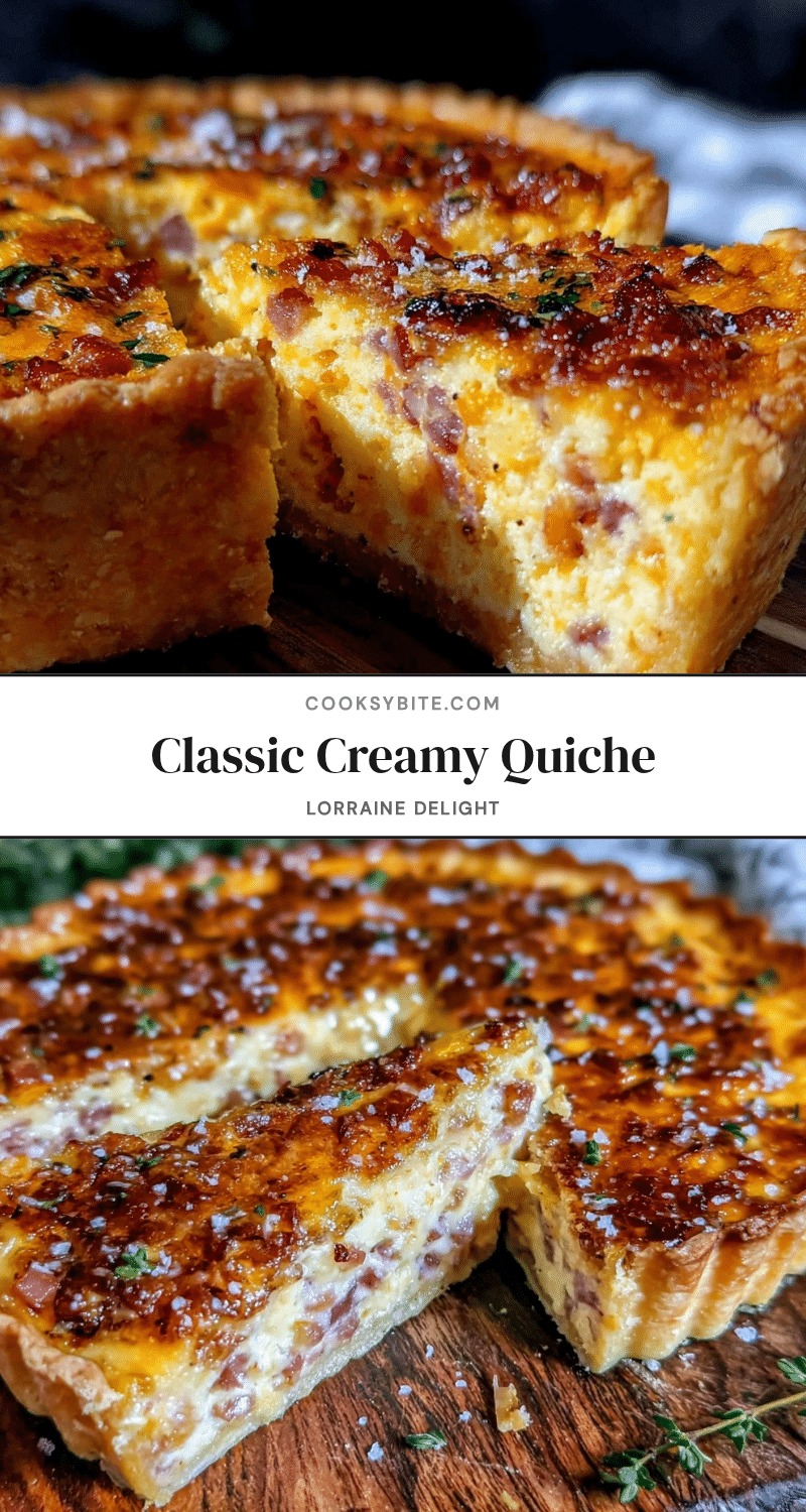 classic quiche Lorraine recipe