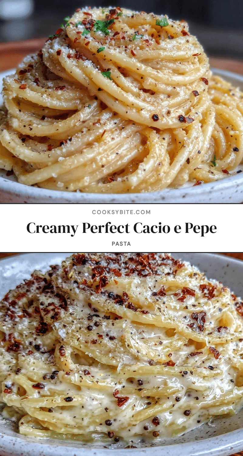 creamy cacio e pepe pasta recipe