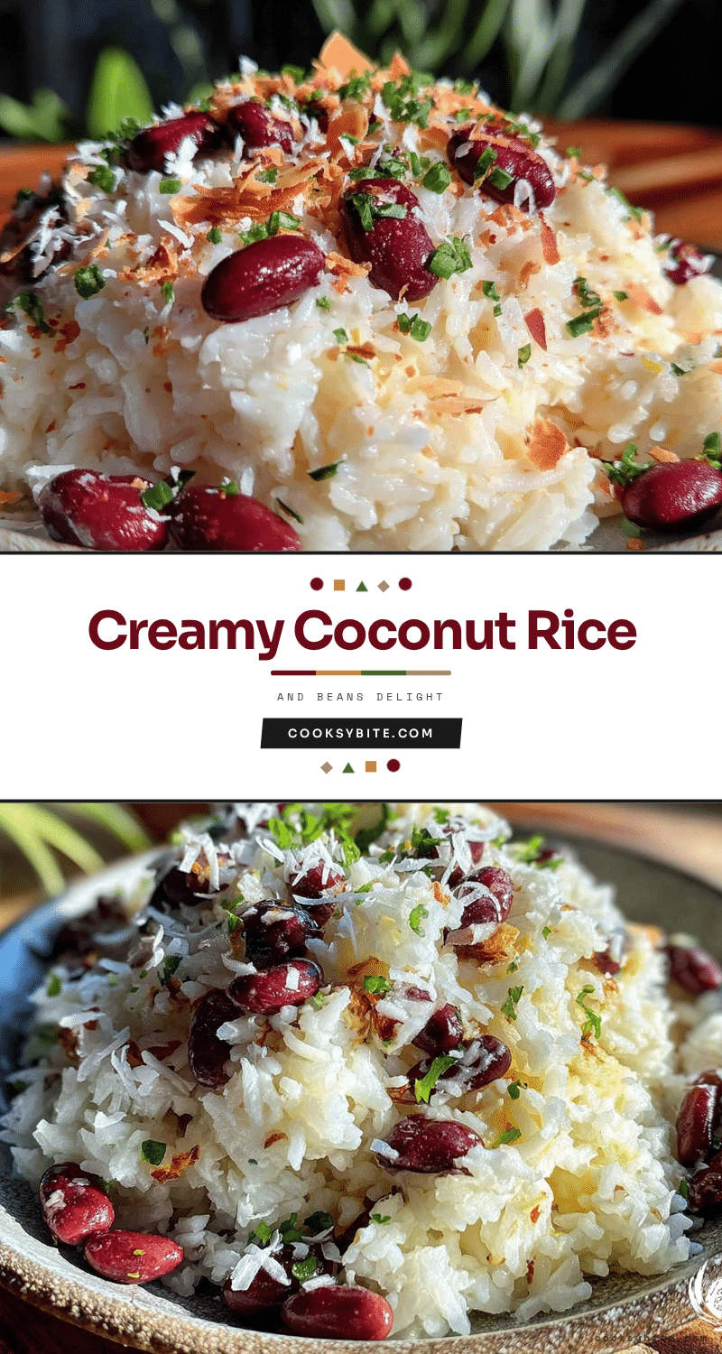 creamy coconut rice and beans recipe