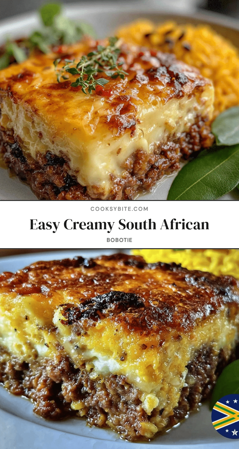 Creamy South African Bobotie recipe