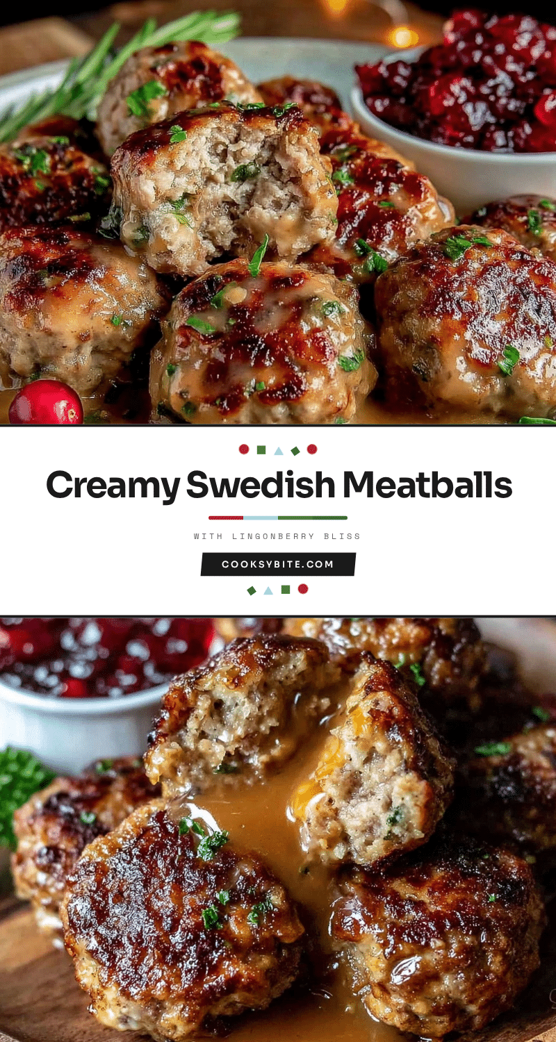 creamy swedish meatballs recipe