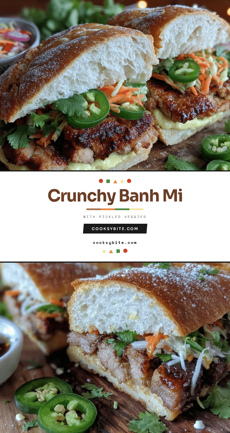 crispy banh mi sandwich recipe