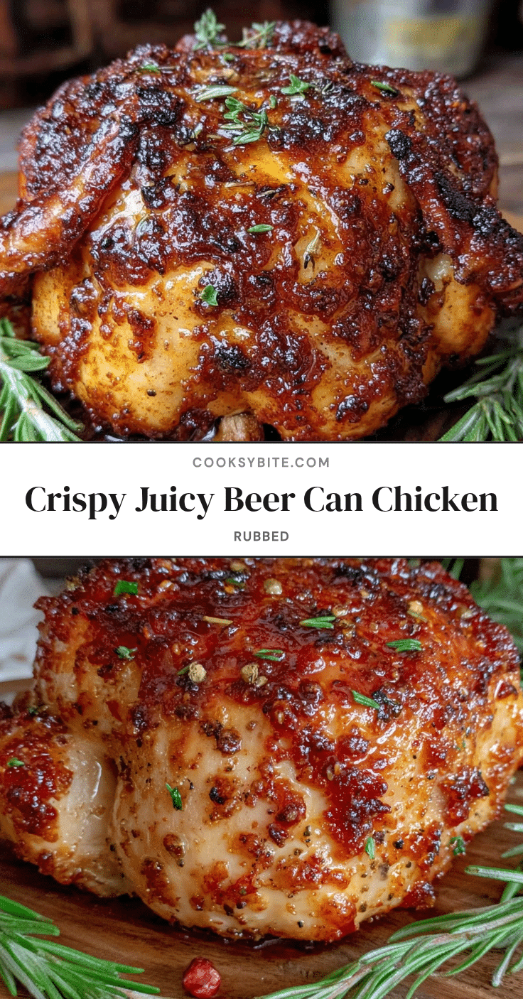 crispy beer can chicken recipe