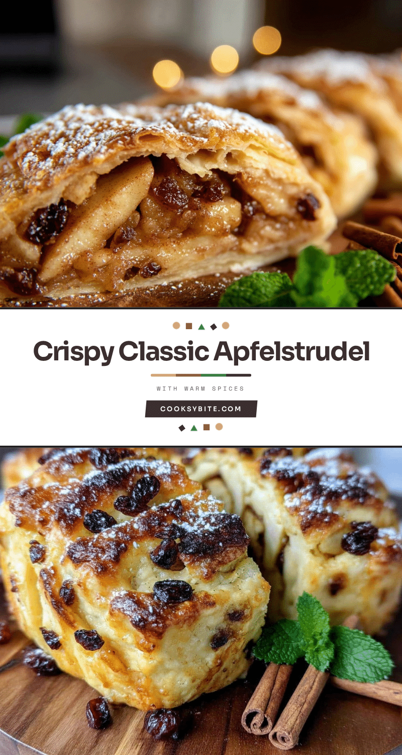 crispy classic apfelstrudel recipe