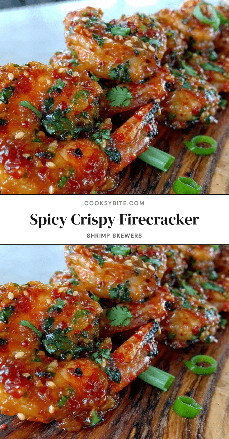 crispy firecracker shrimp skewers recipe