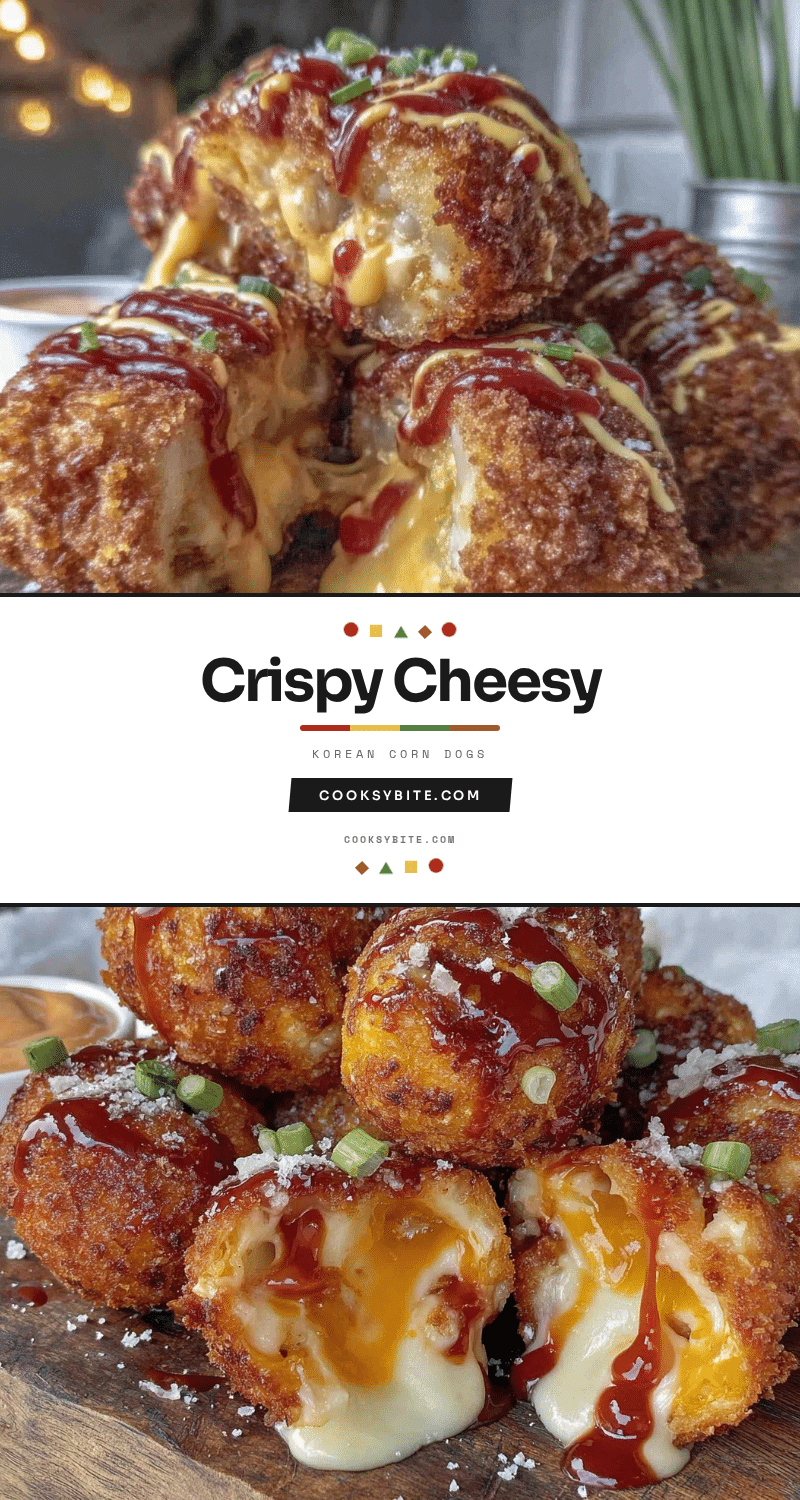 crispy Korean corn dogs recipe