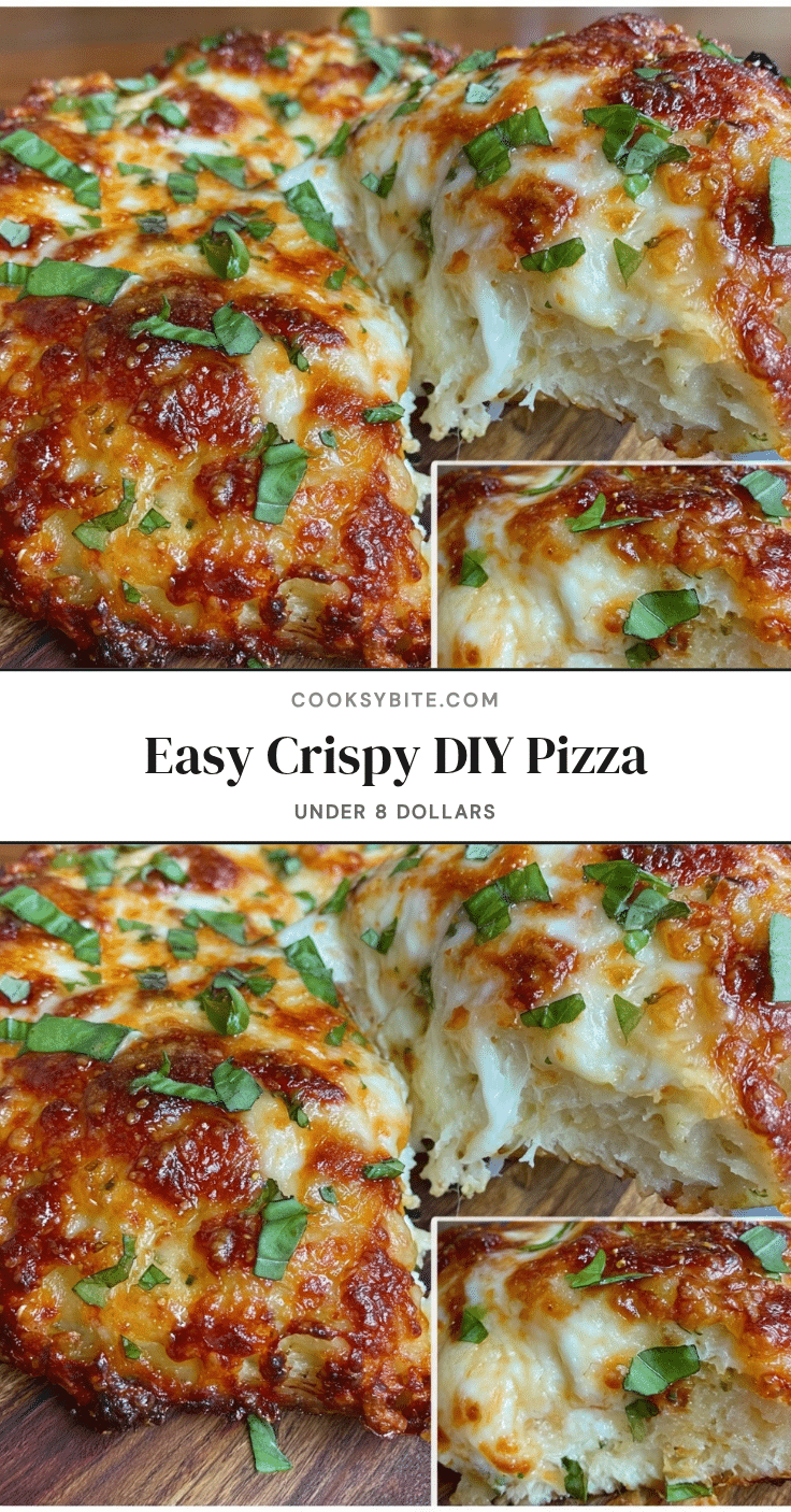 easy crispy diy pizza recipe recipe