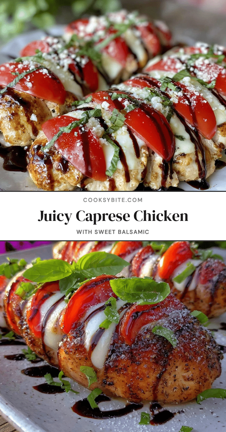Fresh Caprese Chicken recipe