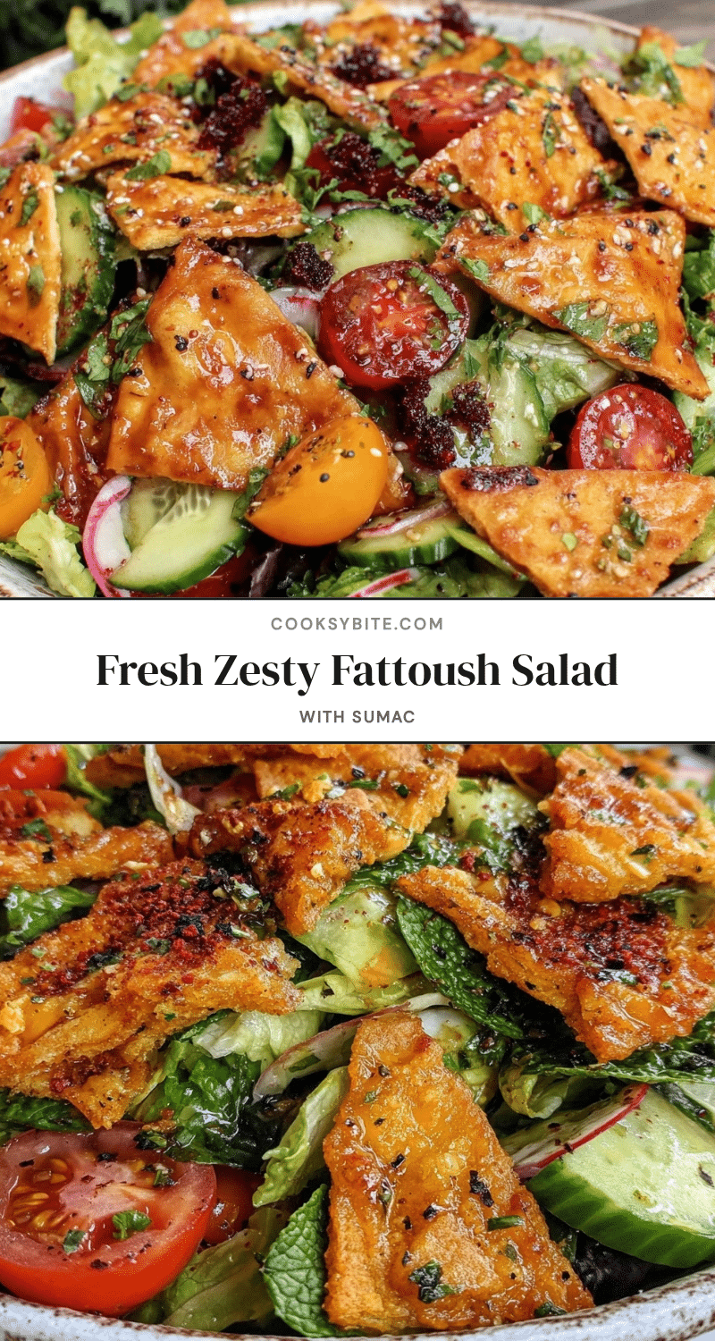 fresh fattoush salad recipe