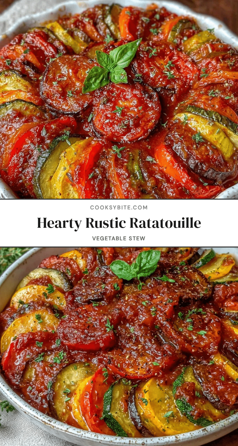 hearty ratatouille vegetable stew recipe