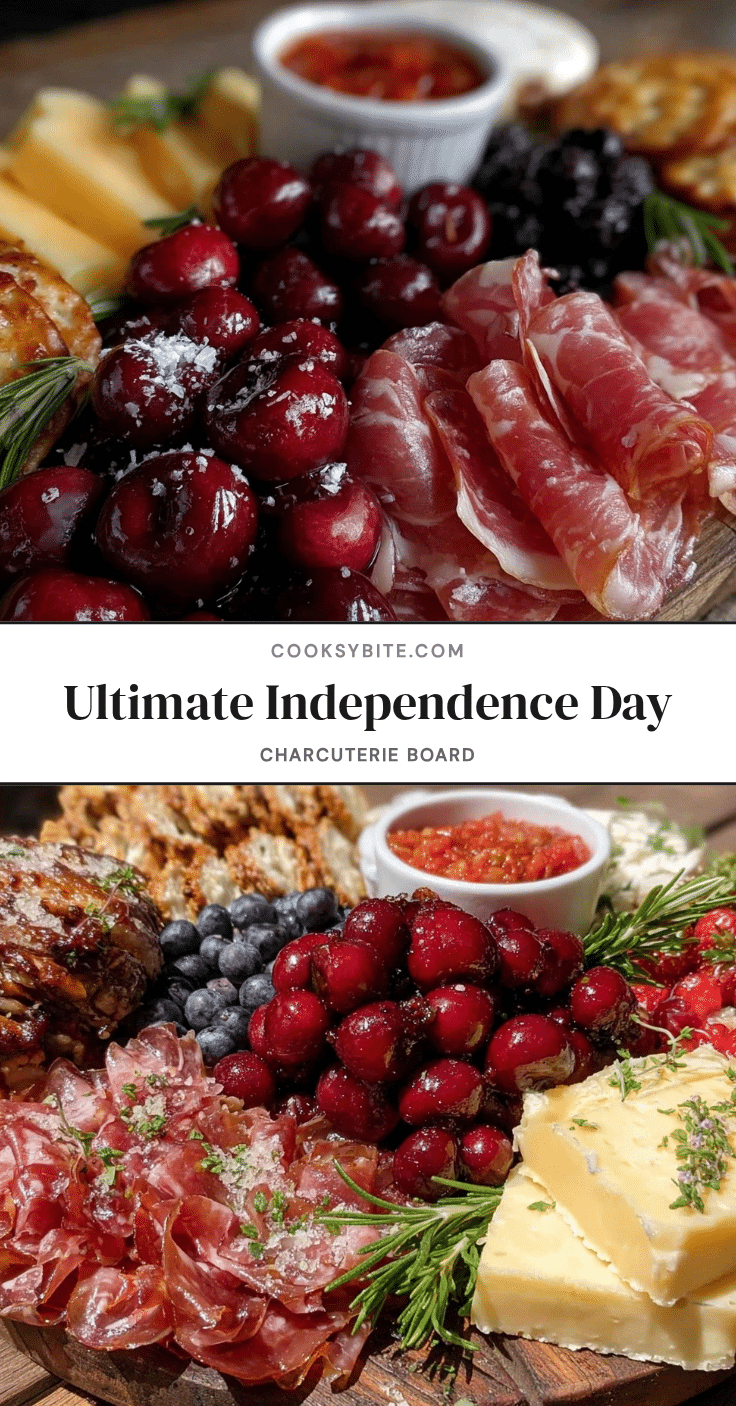 Independence Day charcuterie board recipe