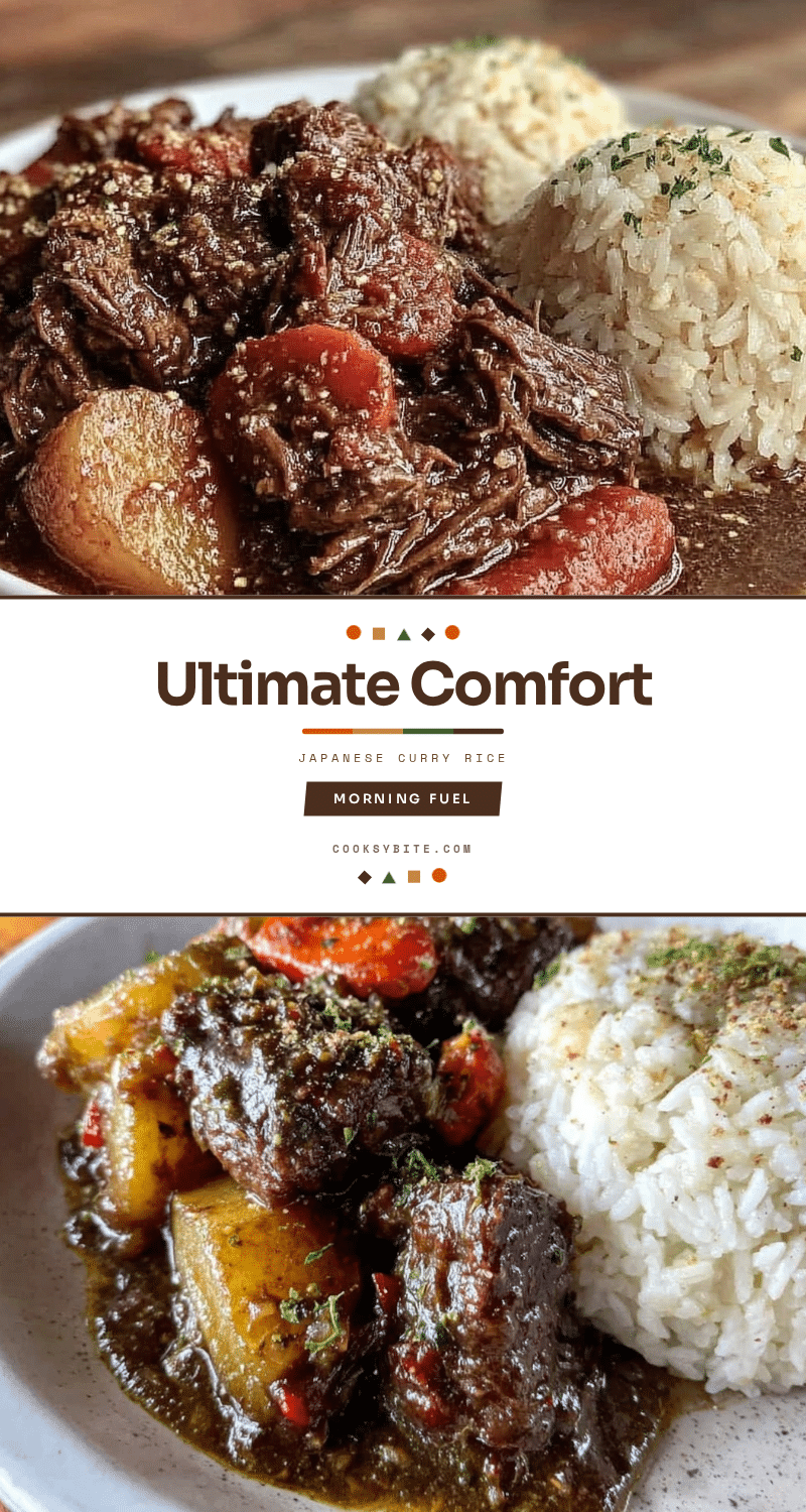 Japanese curry rice recipe