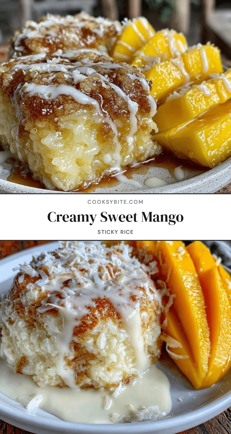 mango sticky rice dessert recipe