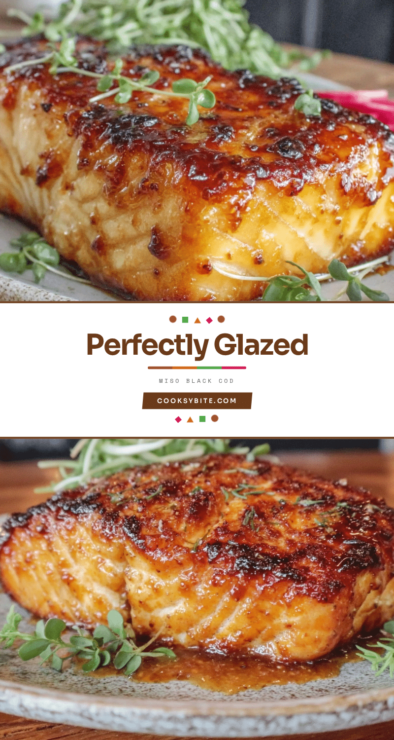 miso glazed black cod recipe