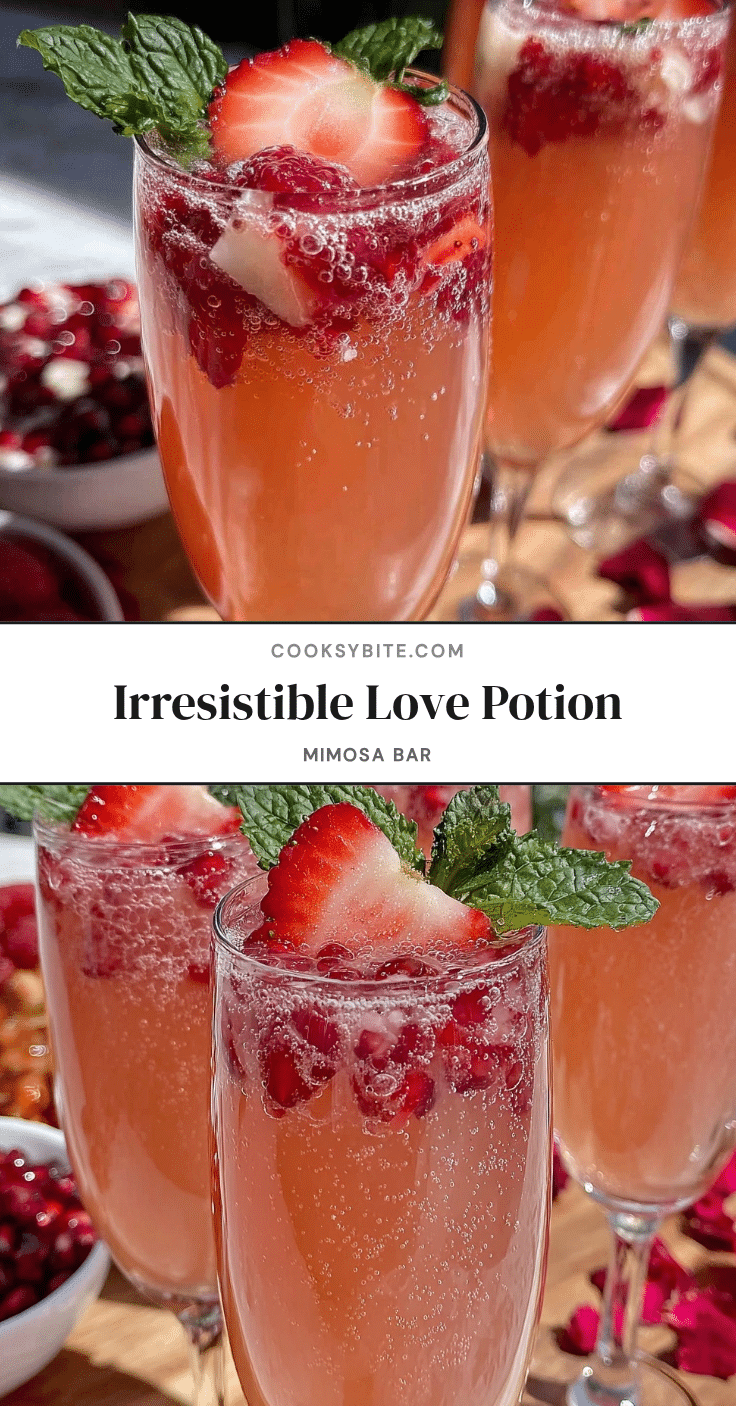 perfect love potion mimosa bar recipe