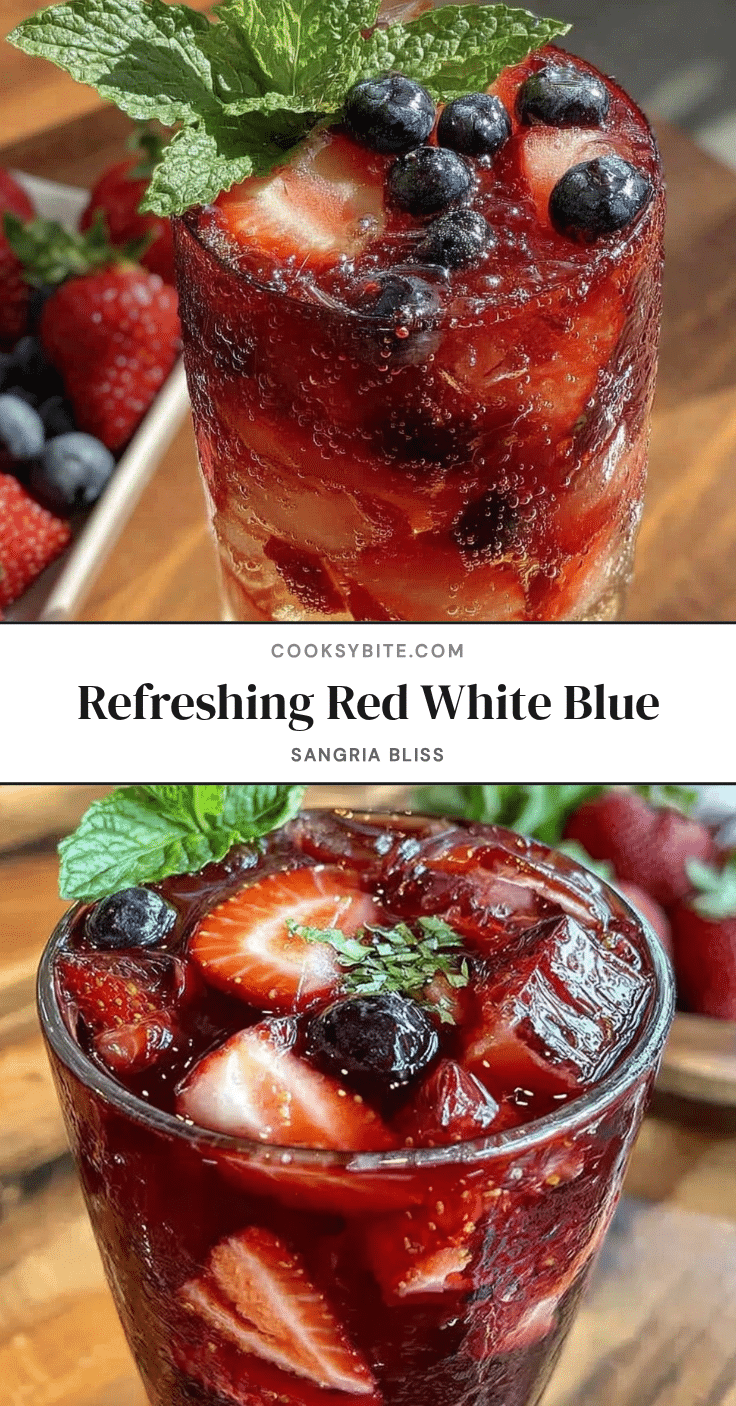 Red White Blue Sangria recipe