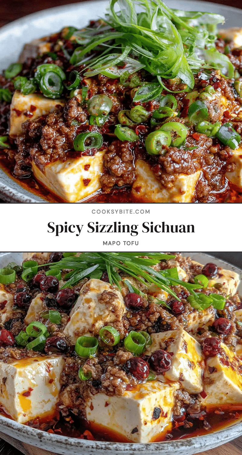 Sichuan Mapo Tofu recipe