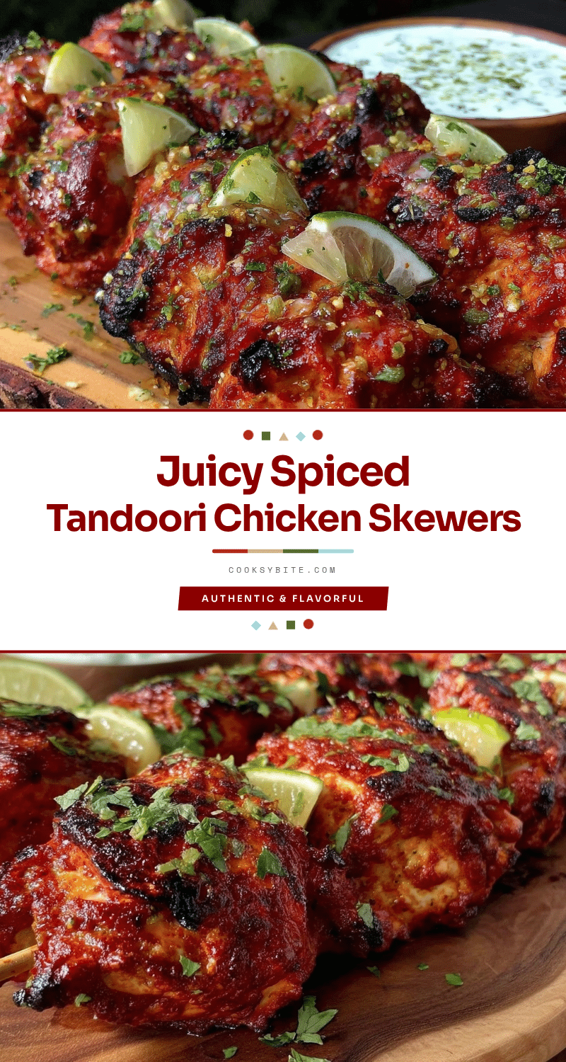 tandoori chicken skewers recipe