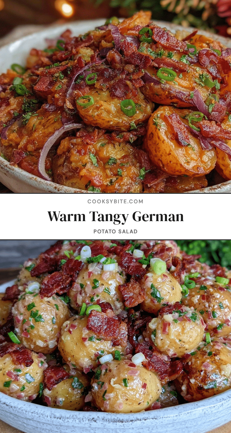 warm German potato salad recipe