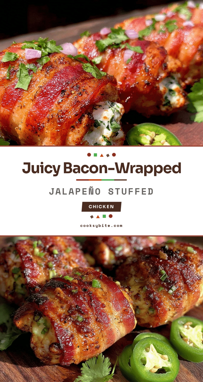bacon-wrapped jalapeño chicken breasts recipe