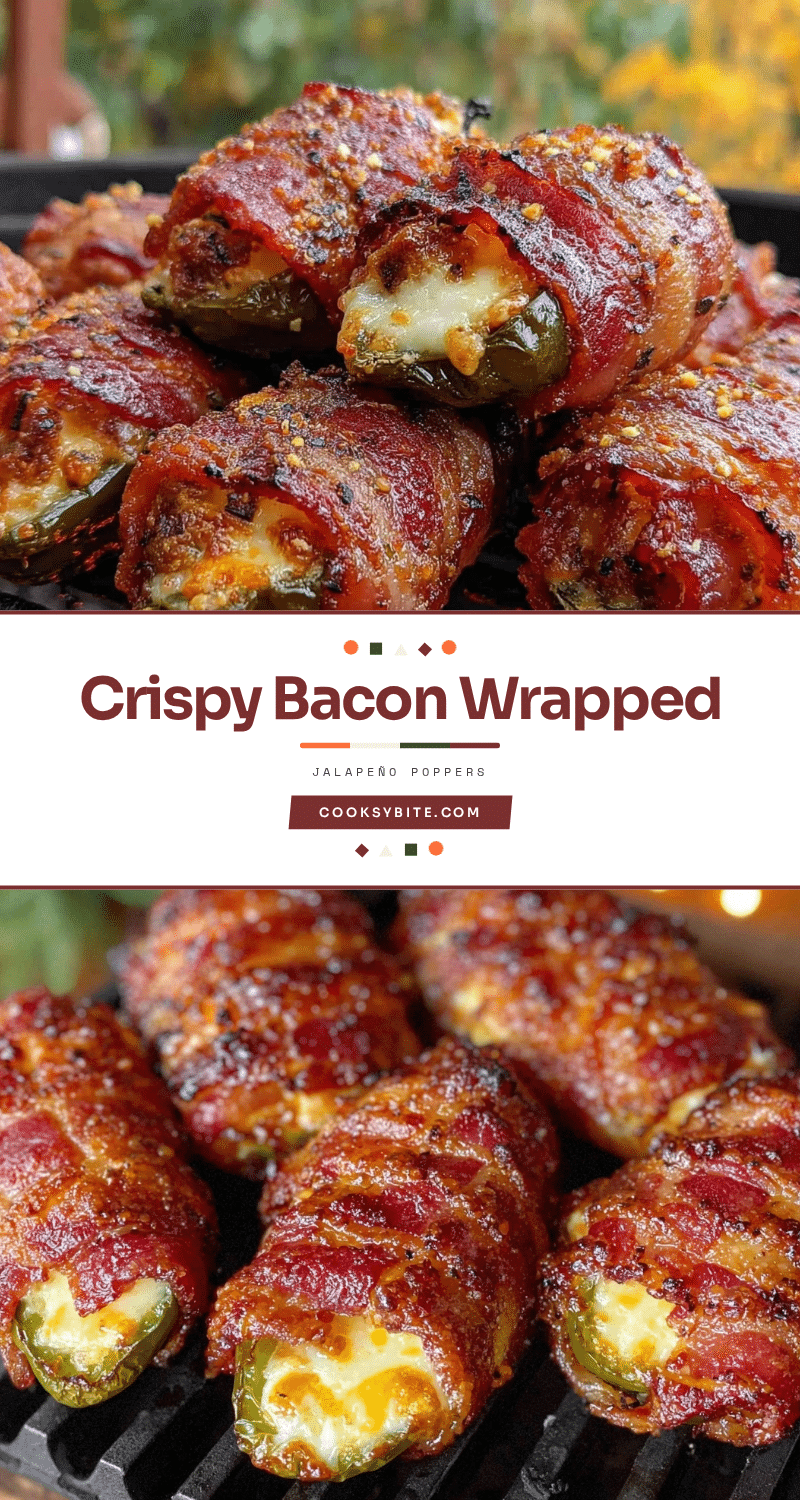 bacon wrapped stuffed jalapeño poppers recipe