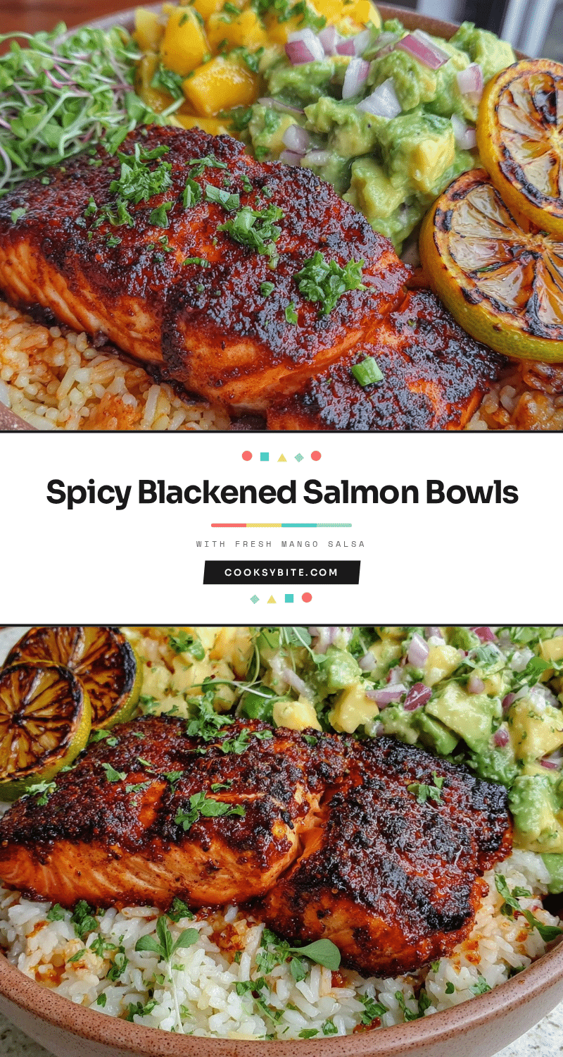 blackened salmon bowls recipe