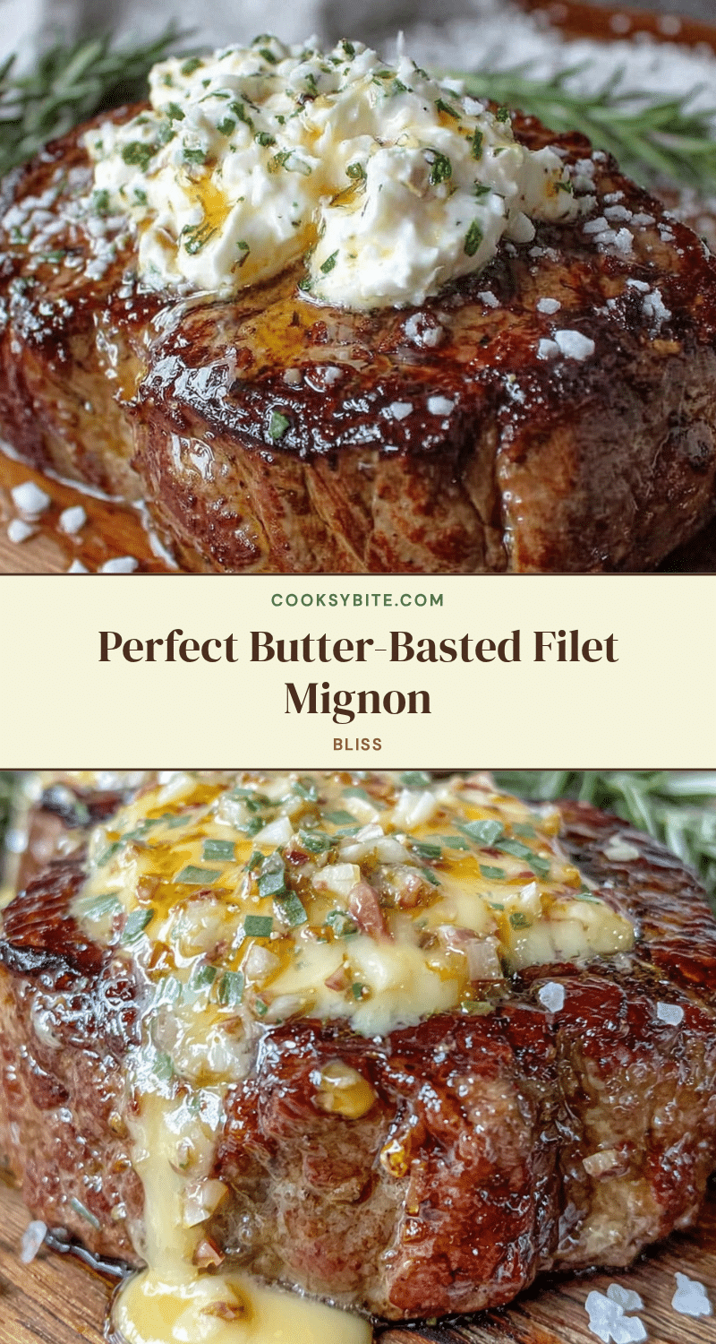 butter-basted filet mignon recipe