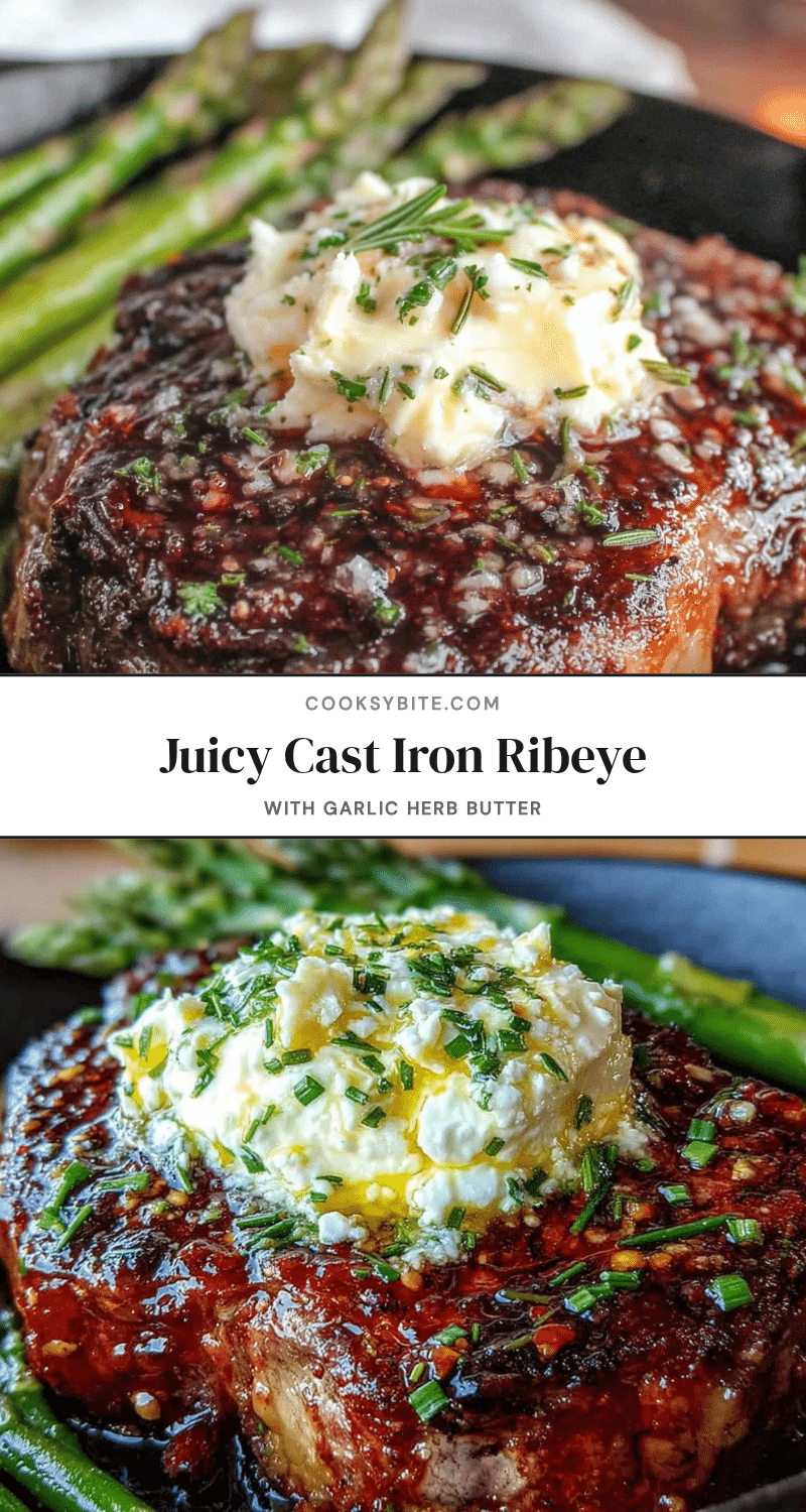 cast iron reverse-sear ribeye recipe