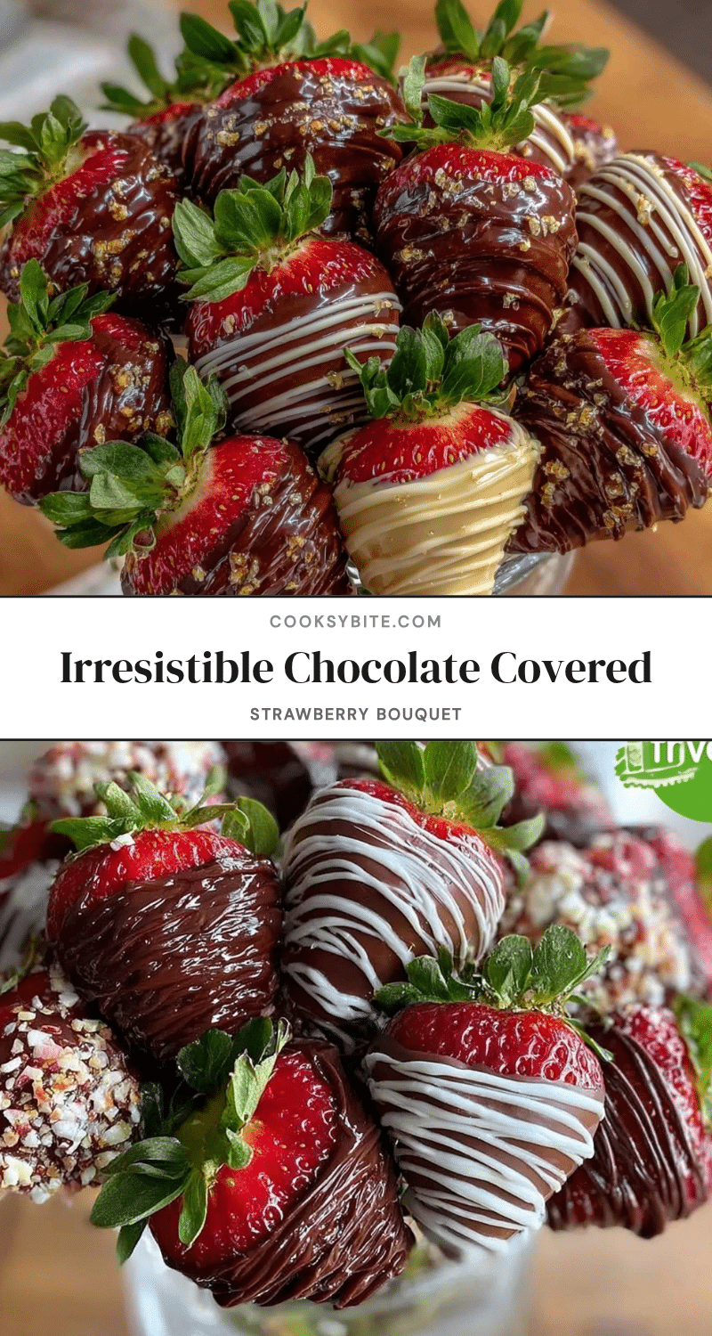 chocolate covered strawberry bouquet recipe