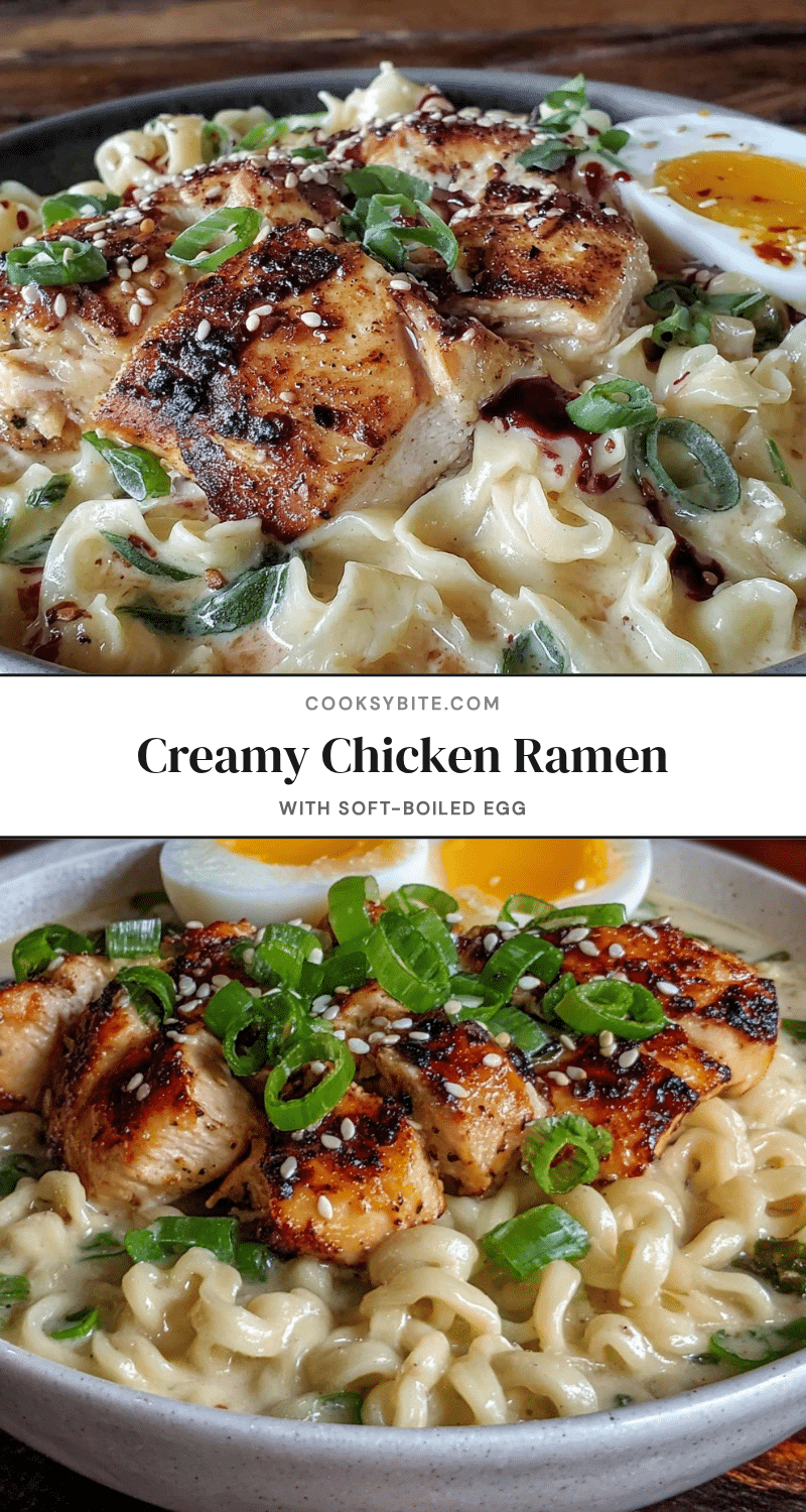 creamy chicken ramen recipe