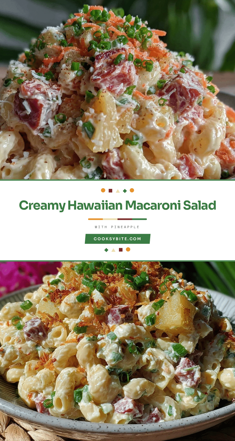 creamy hawaiian macaroni salad recipe