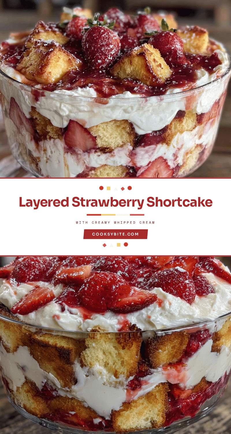 creamy strawberry shortcake trifle recipe recipe