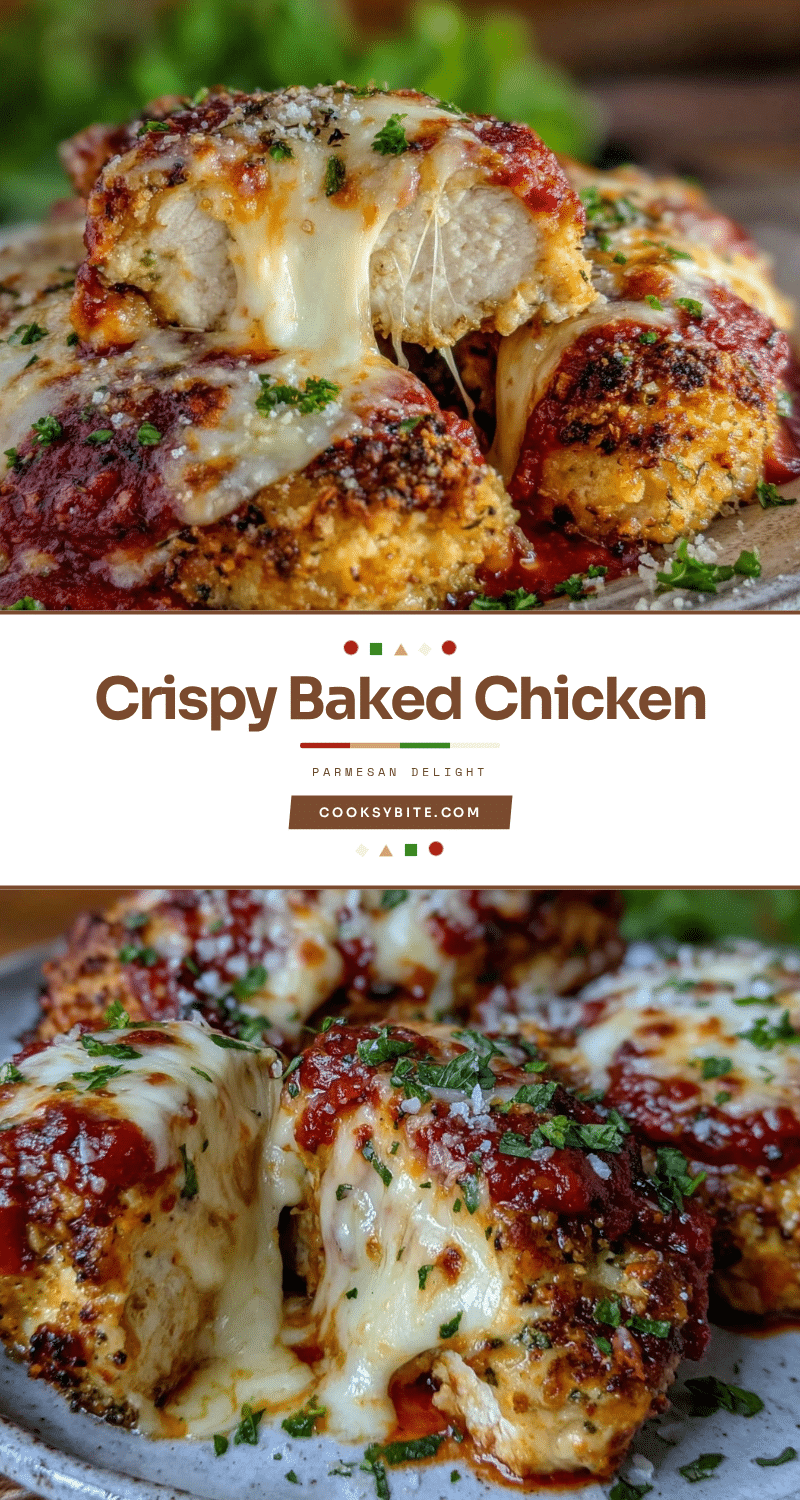 crispy baked chicken parmesan recipe