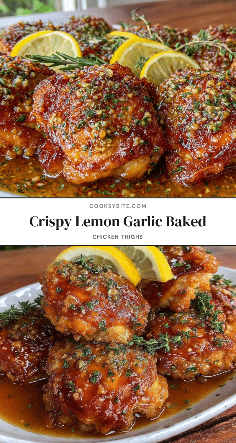 crispy baked chicken thighs recipe