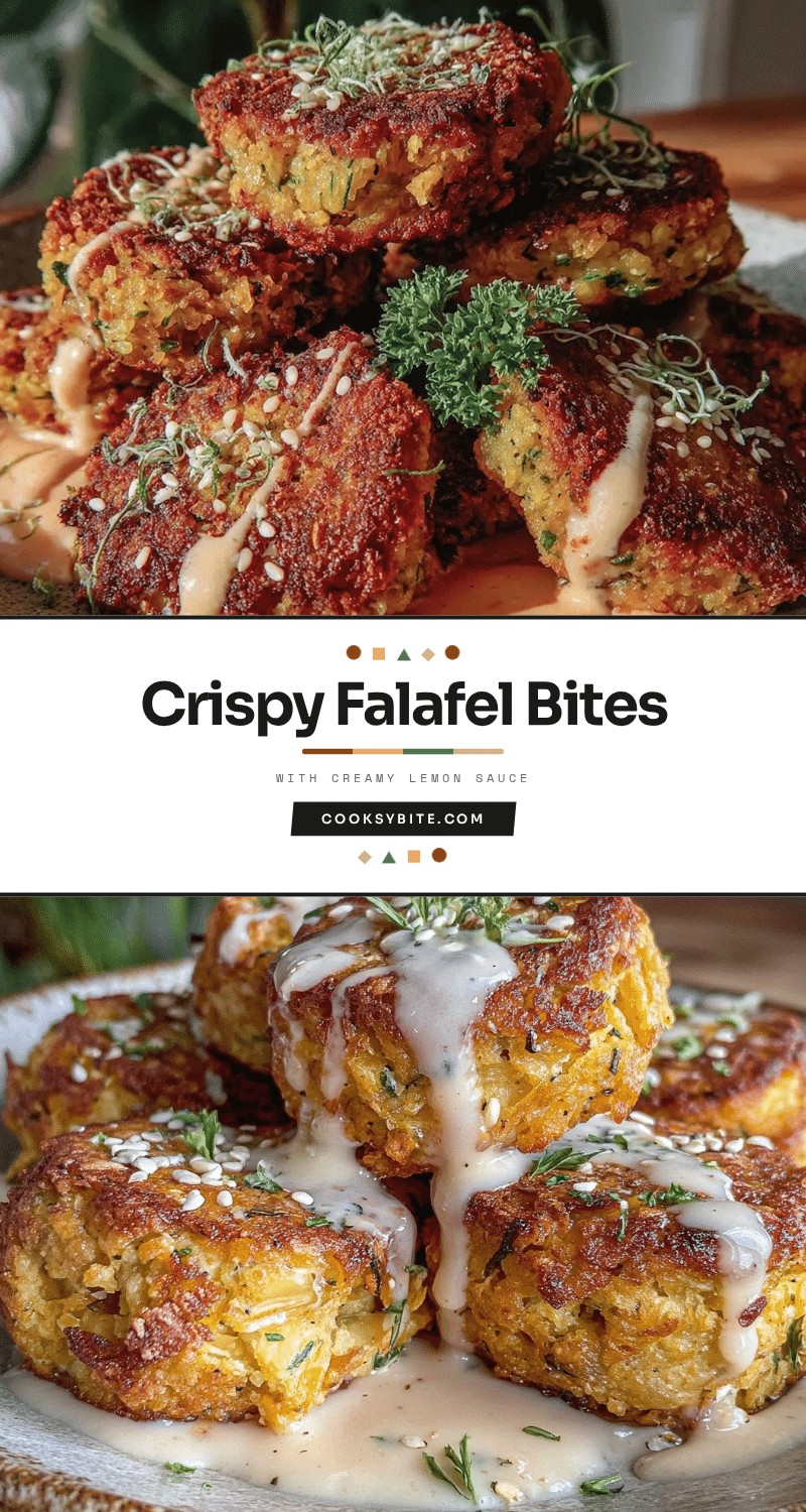 crispy falafel bites recipe