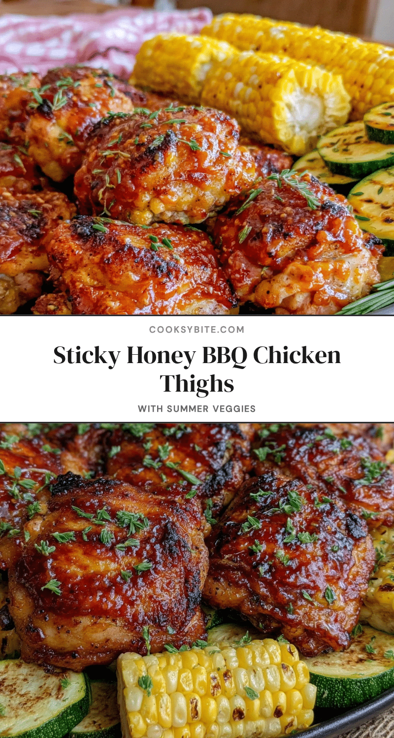 crispy sheet pan honey bbq chicken thighs recipe