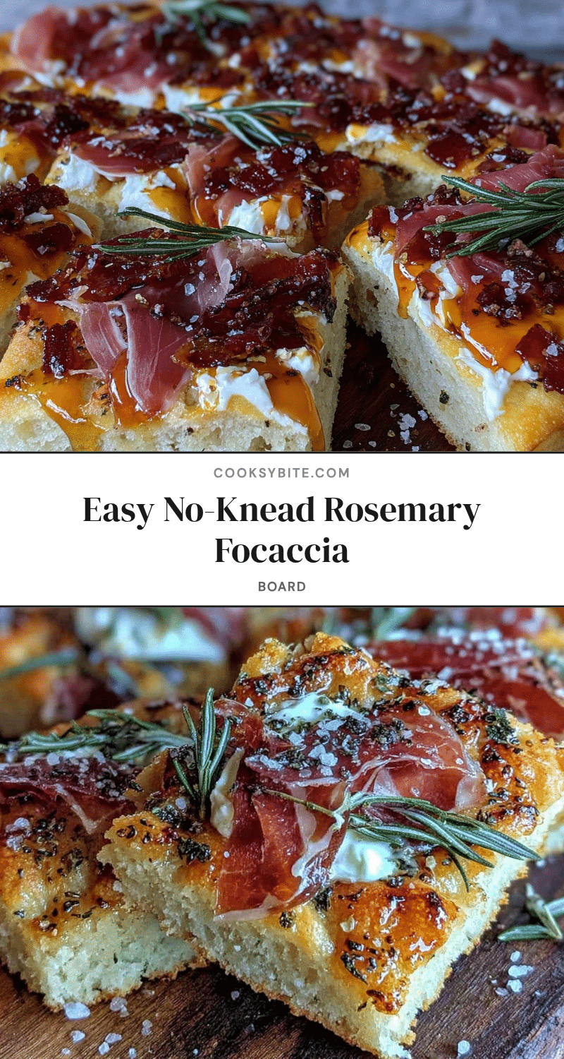 easy no-knead rosemary focaccia recipe