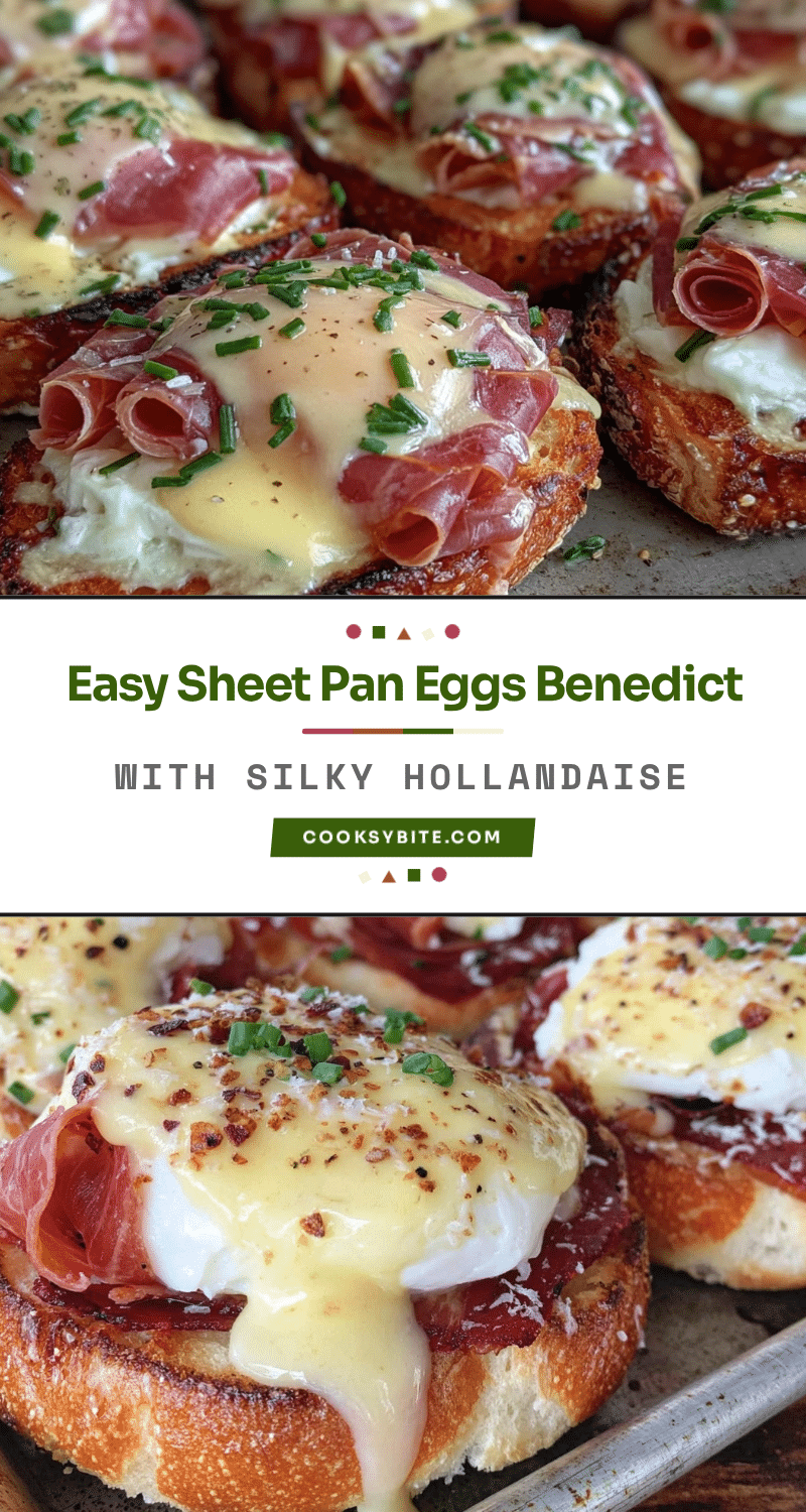 easy sheet pan eggs benedict recipe