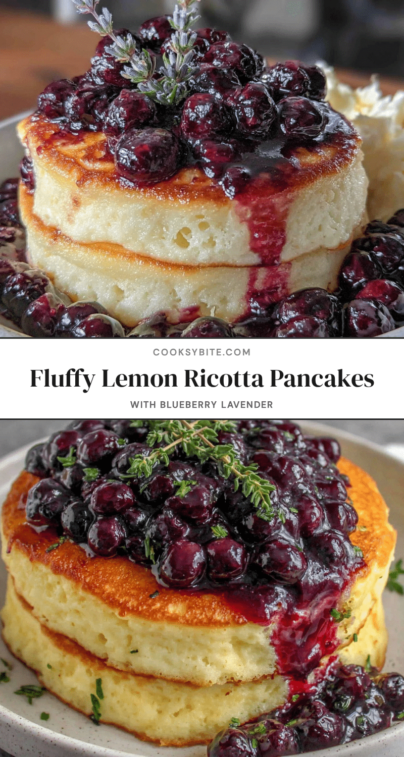 fluffy lemon ricotta pancakes recipe